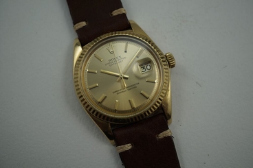 ROLEX VINTAGE 18K YELLOW GOLD REF.1601 DATEJUST HEAD ORIGINAL DIAL, DATES 1970!!
