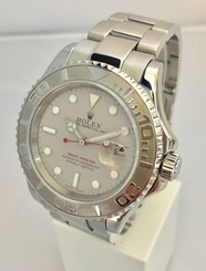 ? Rolex Yatchmaster 16622 Mens 40mm Steel Platinum Bezel Watch Mint Full Set