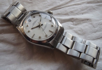 Rolex Oyster Perpetual Junior automatic wristwatch steel case & bracelet