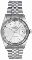 Rolex Datejust Men's Stainless Steel Watch Silver Dial Jubilee Bracelet 16234