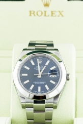 Brand New Watch Rolex Datejust II 41mm 116300 Stainless Steel Oyster Bracelet