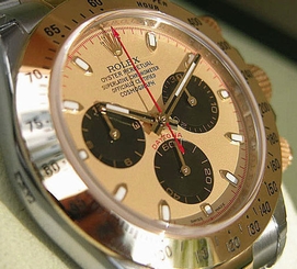 Rolex DAYTONA 116523 Mens Steel & Yellow Gold Champagne Paul Newman Dial 40MM 845960053839