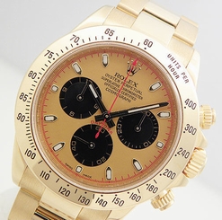 Rolex DAYTONA 116528 Mens 18K Yellow Gold Champagne Paul Newman Dial 40MM