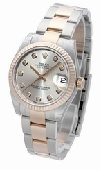 Rolex Datejust 31mm Steel/Rose Gold Women's Watch 178271-0030