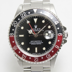 Authentic Rolex GMT Master 2 16710 Stainless Steal Automatic Mens Wristwatch 580