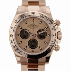 NEW Rolex Cosmograph Daytona 18K Everose Gold 40 mm Mens Watch 116505 CH