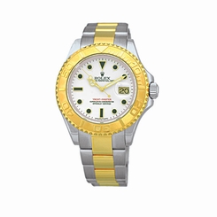ROLEX 40mm Stainless Steel & 18K Yellow Gold Yachtmaster # 16623 D Serial MINT 760643147639