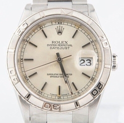 Rolex ? Men's Stainless Steel DATEJUST Turnograph Bezel Automatic Watch #16264