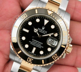 Rolex Submariner Model 116613 Steel & Yellow Gold Black Dial 40MM Black Ceramic 845960000260
