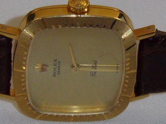 Rolex 18k Gold Cellini Manual WInd 4082 Ladies Solid Watch