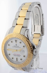 Rolex Mens Yacht-Master 18k Yellow Gold & Stainless Steel Automatic Watch 16623 760643147639