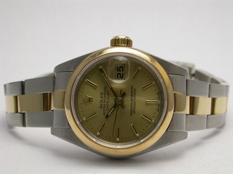 ROLEX 79163 OYSTER DATEJUST STAINLESS STEEL & 18K GOLD LADIES WATCH A SERIAL