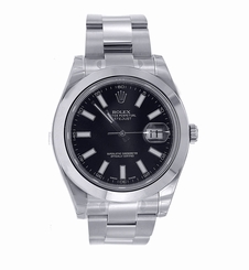 Rolex Watch Datejust II 41mm - Black Dial - 116300 845960034548