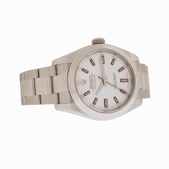 Men's Stainless Steel ? Rolex ? Milgauss - 116400 - 40mm - White Dial 683498429104
