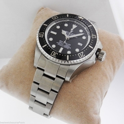 Rolex Sea Dweller DeepSea 116660 Steel Black Dial Automatic 43mm B&P Ret $12,050 639767606578
