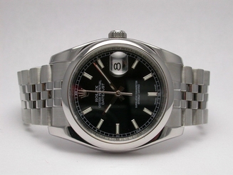ROLEX DATEJUST 116200 OYSTER PERPETUAL STEEL AUTOMATIC MENS WATCH Z SERIAL 845960010450