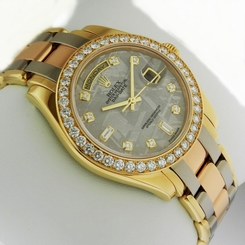 Rolex Day-Date 18948 Day-Date Special Edition Tridor Masterpiece Retail: $63,700