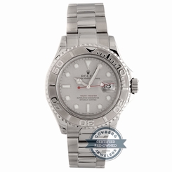  Rolex Yacht-Master 16622 Auto 40mm Steel Platinum Mens Bracelet Watch Date 