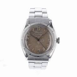 Rolex Vintage Tropical OYSTER BUBBLE BACK Steel Automatic Watch 6085 Rolex Box