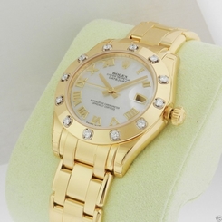 Rolex Datejust 81318 Masterpiece Automatic 18kt Yellow Gold NEW Retail: $36,100