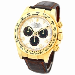 ROLEX 18K Yellow Gold 40mm Daytona Cosmograph 116518 Random Serial Box Warranty