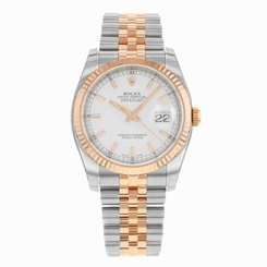 Rolex Datejust 116231 WSJ 18K Pink Gold & Steel Automatic Men's Watch