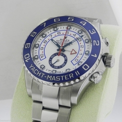  Rolex Yacht-Master II 116680 Stainless Steel 44mm Box and Papers Ret: $18,750