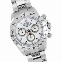 Rolex Daytona Cosmograph 116520 Steel White Dial F Serial Box Papers