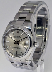 Rolex Datejust 31 Steel Silver Dial Automatic Midsize Ladies Watch 178240