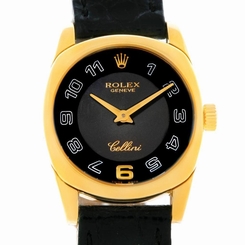 Rolex Cellini Danaos Ladies 18K Yellow Gold Watch 6229