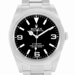 Rolex Explorer I Stainless Steel Black Dial Automatic Watch 214270 845960028448