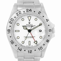  Rolex Explorer II White Dial Steel Automatic Mens Watch 16570