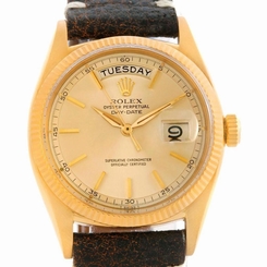 Rolex Vintage President Day-Date 18k Yellow Gold Mens Watch 6611B