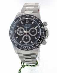Rolex Daytona Stainless Black Dial Ceramic Bezel 116500LN