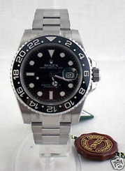 ROLEX GMT Master II Stainless Steel Ceramic 116710