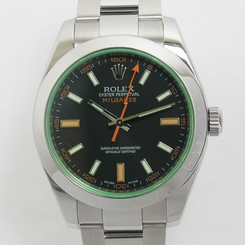 Authentic Rolex Milgauss 116400GV Stainless Steal Automatic Mens Watch 732 738759851962