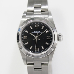 Authentic Rolex Oyster Perpetual 76080 Ladies Watch SS 013