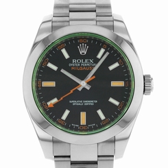  Rolex Milgauss 116400V bko Stainless Steel Automatic Men's Watch