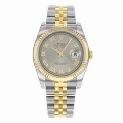  Rolex Datejust 116233 GRJ Steel & 18K Yellow Gold Automatic Men's Watch