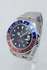 ? Rolex GMT Master II Pepsi 16710T 40mm Steel Watch 2004 (F) Full Set