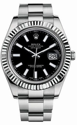 Rolex Datejust II Steel 41mm Men's Watch 116334-0003 683498458203
