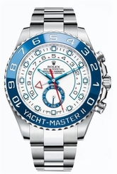 Rolex Yacht-Master 44mm Stainless Steel Men's Watch 116680-0001 845960048545