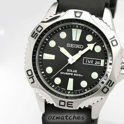 SEIKO PROSPEX SOLAR MENS WATCH 200M DIVERS SNE107P2 FREE EXPRESS SNE107 wBOX 4954628140517
