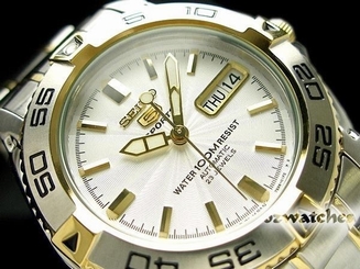 SEIKO 5 SPORTS AUTOMATIC MENS WATCH SNZB24J1 FREE EXPRESS MADE IN JAPAN SNZB24