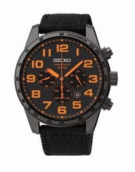 Seiko Nylon Strap Solar Chronograph SSC233 - Seiko Watch (Men's)