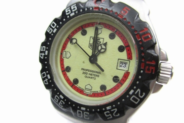 Auth TAG HEUER Professional 200m Stainless Steel Quartz Women's Watch / 371 508