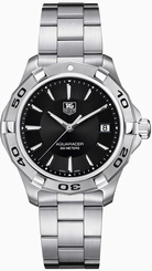 AUTHENTIC TAG HEUER WAP1110.BA0831 AQUARACER SWISS QUARTZ MENS BLACK WATCH 7612533051683