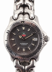 TAG HEUER Stainless Steel Sapphire Crystal Wrist Watch WY1810TAG MHL RJBBLK32