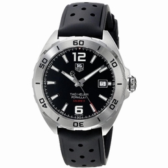 TAG HEUER MEN'S FORMULA 1 41MM RUBBER BAND AUTOMATIC WATCH WAZ2113.FT8023