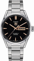  Tag Heuer Carrera Calibre 5 Day-Date Automatic Men's Watch WAR201C.BA0723